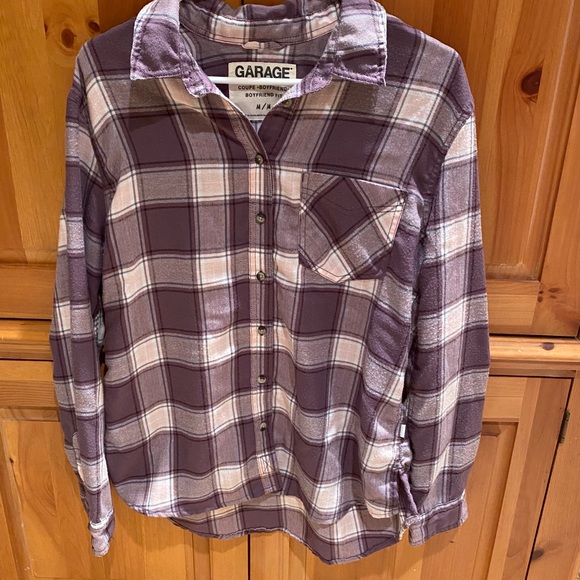 Garage | Tops | Garage Purple Flannel 